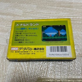 Famicom Donald Land with box explanation