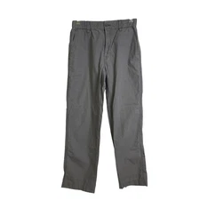 JW Anderson Uniqlo Pants Mens XS Gray Pull On Elastic Straight Leg Cotton *