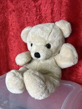 RARE Vintage Dakin Cuddles Teddy Bear 1979 Plush Tan 14" Stuffed Animal Toy EUC