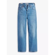 Levi's Womens Premium Ribcage Straight Ankle Jeans Women's Size 29
