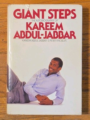 SIGNED by Kareem Abdul-Jabbar, ''Giant Steps'' w/FULL SIGNATURE To ''Mom  & Dad''