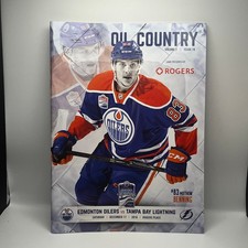 Oil Country Program Dec 17, 2016 Edmonton Oilers Tampa Bay Lightning Inaugural