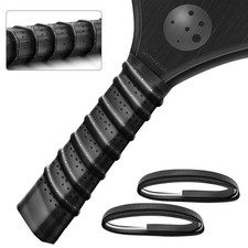 2-Packs Pickleball Paddle Grip Tape with Raised Ridge, Replacement Pickleball Ov