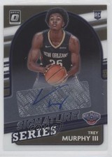 2021-22 Panini Donruss Optic Signature Series Trey Murphy III #SS-TMY Auto g9t