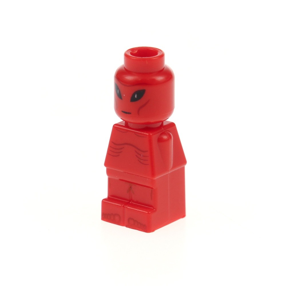 1X Lego Micro Figure UFO Attack Alien Red Action Figure 3846 4586839 85863pb028