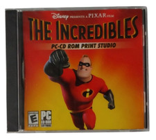 PC CD-ROM Disney Pixar THE INCREDIBLES Print Studio - Brand New / Sealed