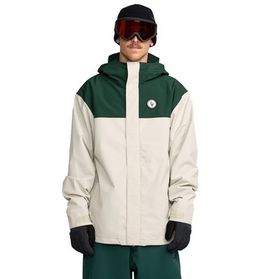 Volcom Buckthreeeighty Jacket Snowboard Jacke - Stone