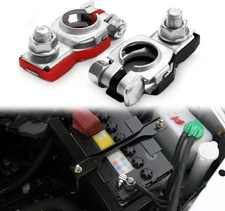 Battery Terminal Connectors, Positive and Negative Terminal Assemblies (1 pai