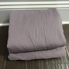 Boll Branch Cal King 100 ORGANIC COTTON Sheets Signature Hemmed Set Lavender