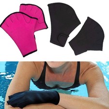 Waterproof Neoprene Webbed Gloves for Aqua Aerobics and Swimming Training