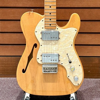 Used 2002 2003 Fender Mexico Classic 72 Telecaster Thinline With Soft Case