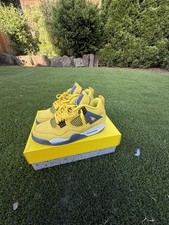 Jordan Air Jordan 4 Retro Lightning Yellow Lo...