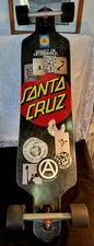 Santa Cruz Longboard Complete Classic Dot Drop Through 9.0" x 41"