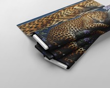 Leopard Printed Cotton Fabric By The Yard
