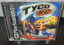 TYCO R/C ASSAULT W/ BATTERY PlayStation 1 PS1 Game Tested CIB Complete Gd Cond