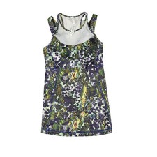 Lululemon Athletica Running in the City Tank Purple Amala Floral 2 Sports Gym