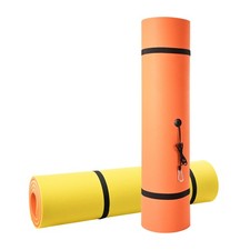 Uimoso 9/18/12x6FT Floating Water Pad Pool Swimming Float Mat Island 3 Layer XPE