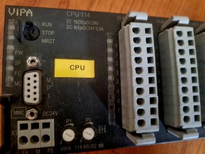 VIPA CPU 114 + VIPA 123-4EL01, Industrie-SPS