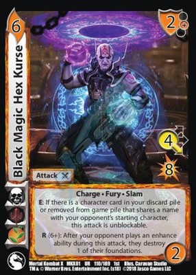 1X-Black Magic Hex Kurse-MK01-Mortal Kombat-Universus