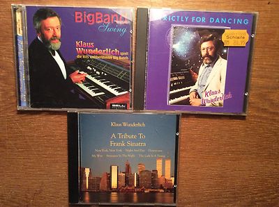 Klaus Wunderlich [3 CD Alben] Strictly For Dancing + Frank Sinatra + Big Band Sw