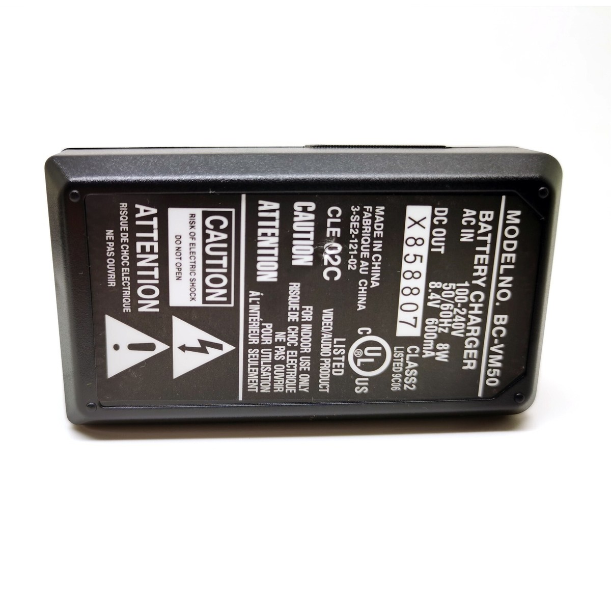 Original Sony BC-VM10 Charger For NP-FM50, FM55H, FM500H, FM70, FM90, QM71D, QM91D Batteries 10 thumbnail image