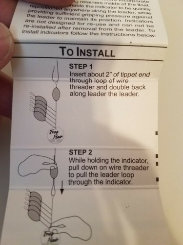 Frog Hair EZ-ON Indicators Micro Adjustable Re-Usable 3 Pack - Picture 5 of 7