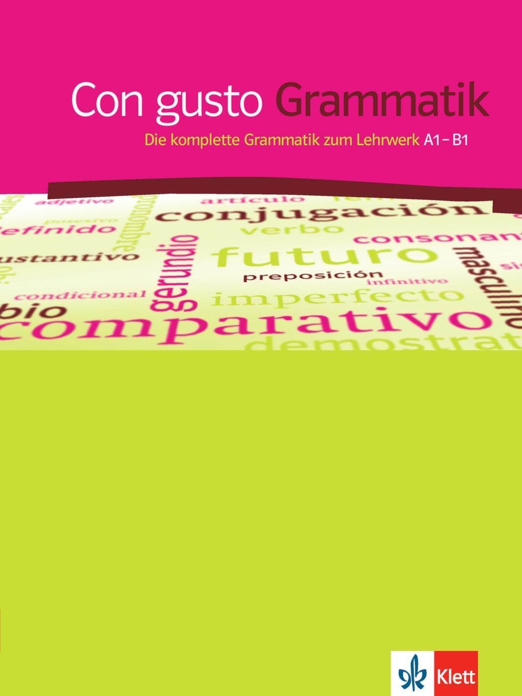 Thumbnail - Con Gusto. Grammatik - A1-b1 | Taschenbuch | Con Gusto | 72 S. |