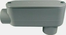 Cantex 5133665U PVC Gray Schedule 40/80 Rectangular Conduit Body 1 Dia. in.