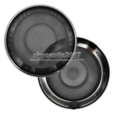 2pcs 8" Inch 240mm Speaker Grill Cover Decorative Circle Metal Mesh Protection