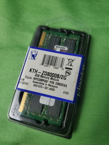 Kingston KTH - ZD8000B/2GB Neu im Karton P/N EM995A SODIMM DDR2 200PIN PC2-5300 - Bild 1 von 8