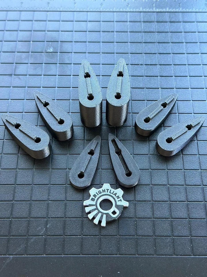 AERO SPACERS TT 总高度 60 毫米 定制垫圈 — 第 2/4 张图片