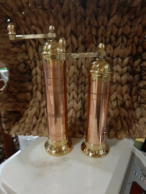 Brass Salt and Pepper Mills