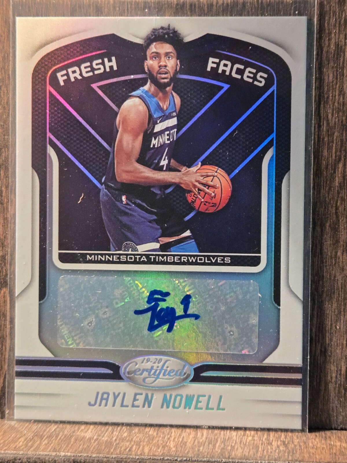 2019-20 Certified Jaylen Nowell Fresh Faces Rookie Autograph Auto RC #FFS-JN