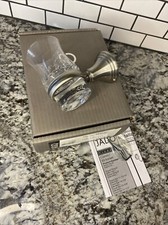 JADO Bathroom Tumbler W/Holder, Classic/Victorian, Brushed Nickel, 508/161/144