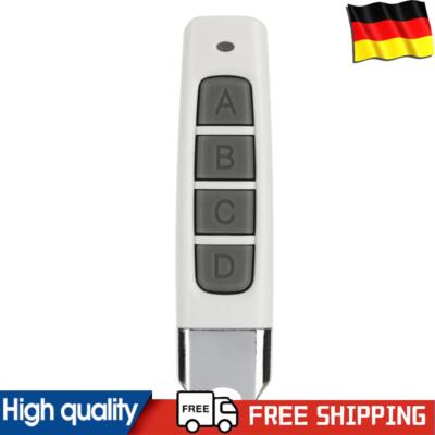 Remote Controller Plastic 4 Keys 433MHz Copy Remote Controller for Garage Gate