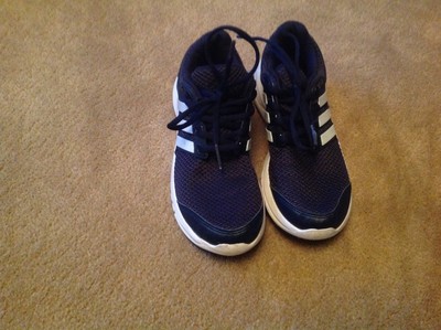 boys navy adidas trainers