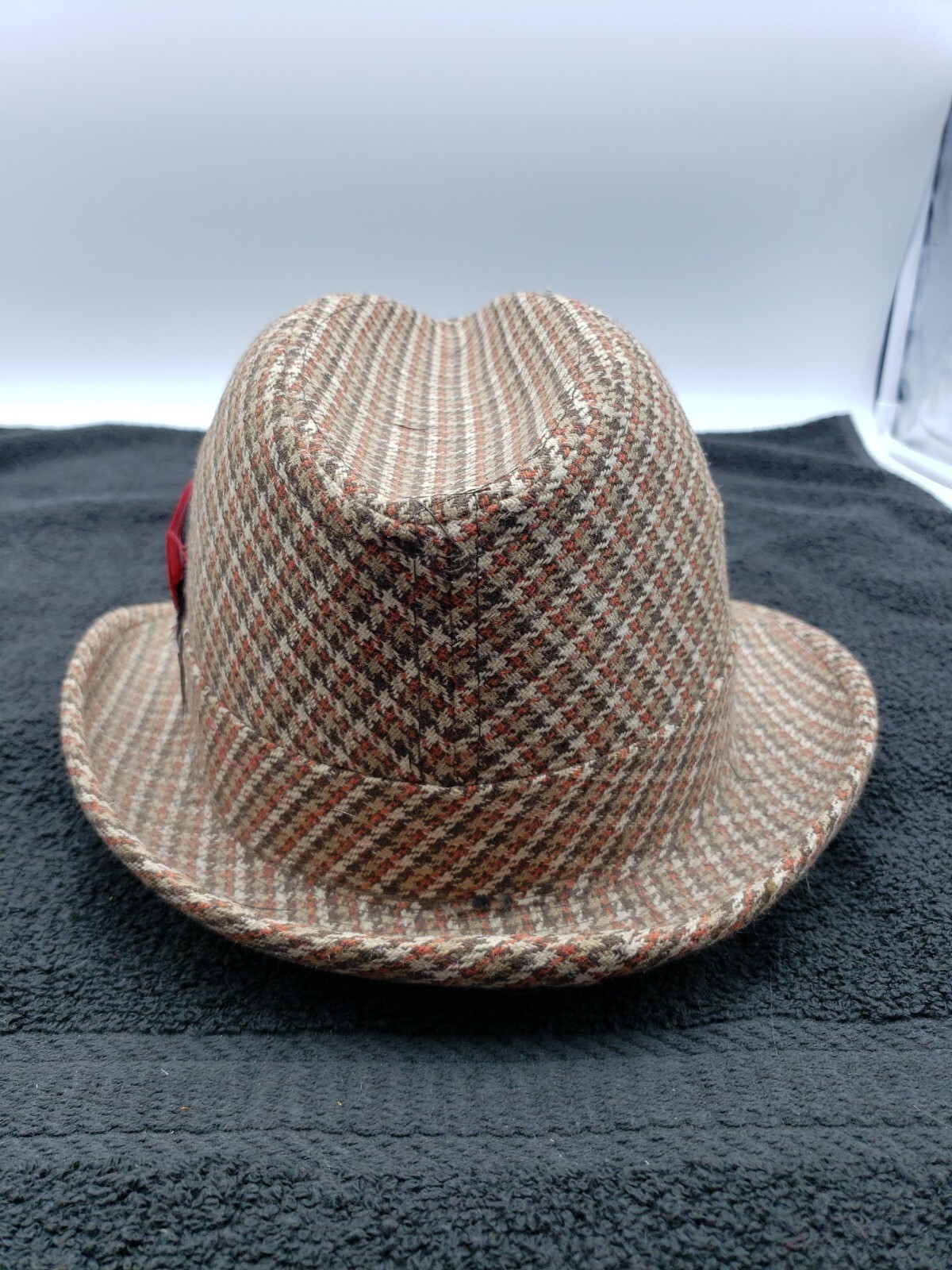 Vintage Men's Dress Hat HARVARD CUSTOM MADE 7 1/4 Gem