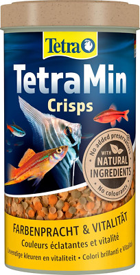 TetraMin Crisps Hauptfutter für tropische Zierfische hoher Nährwert 500ml