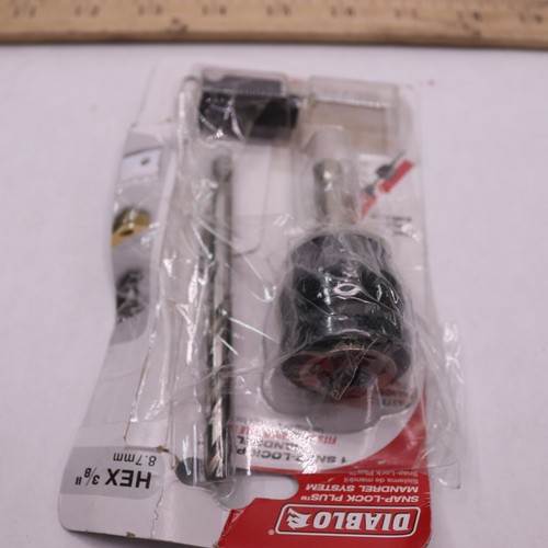 Diablo MultiPurpose Hole Saw Arbor 3/8" DHSAR375 Missing 1 Adapter Nut