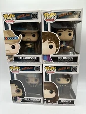 Funko Zombieland Pop Set! Box Damage Tallahassee, Wichita, Columbus, Bill Murray