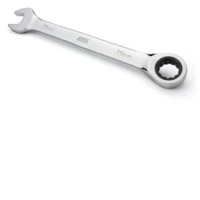 19 mm TIGHTSPOT Ratchet Wrench with Precision Movement and Hardened, Polished...