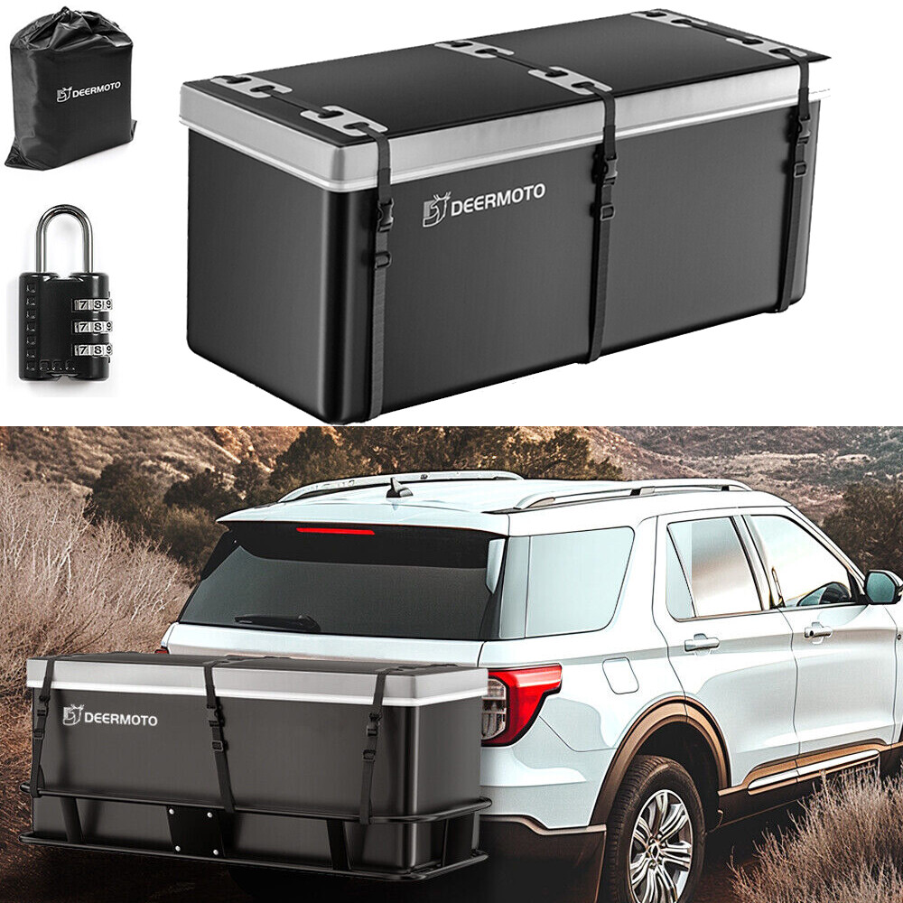 20 Cubic Waterproof Hitch Mount Cargo Carrier Bag Luggage for Ford