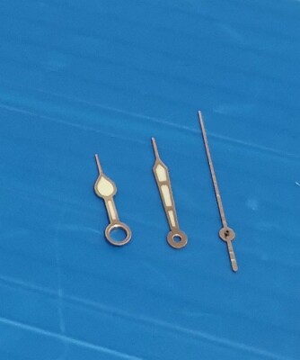 eta set X2 Teile Hände Luxus Kathedrale Mov't 2824-2, Silber