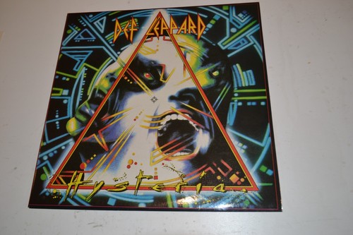def Leppard – Hysteria lp vinyl rare Supraphon Czechoslovakia release - Picture 4 of 5