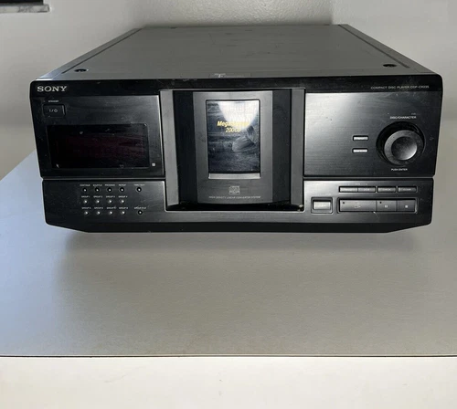Sony CDP-CX235 Mega Storage 200 CD Compact Disc Player No Remote Tested Works 