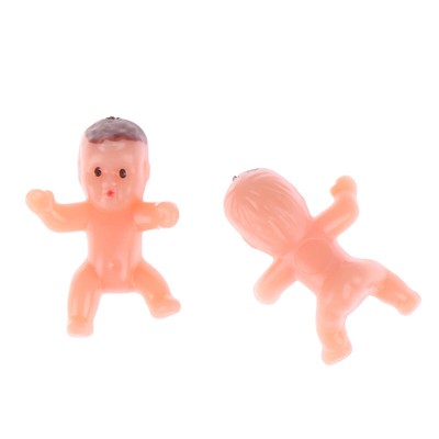 10/20/60Pcs 1inch mini plastic baby ki'$g _cn