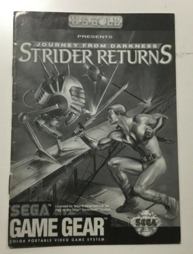 SEGA Game Gear Manual/Instruction Booklet You Choose - Picture 39 of 43