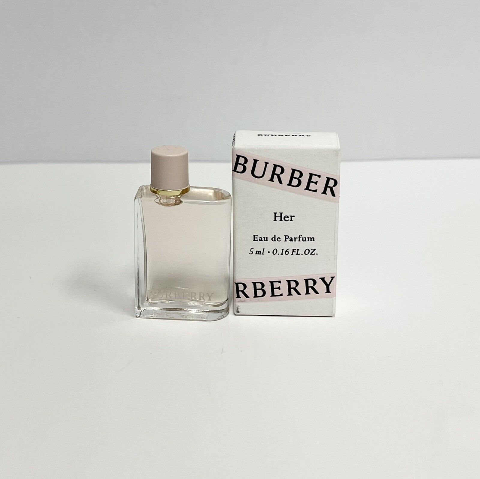 BURBERRY Her Eau de Parfum 0.16oz-5ml Splash Travel Mini (C72