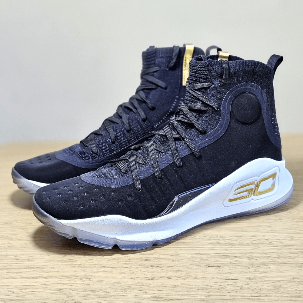 Under Armour Curry 4 'More Dimes' Men's Shoes 8 1298306-001 Black