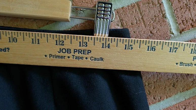 Falda Carlisle Funky Mezcla Lana Cachemira Talla 6 Única Púrpura Geométrica Linda Mod Foto 4 de 4